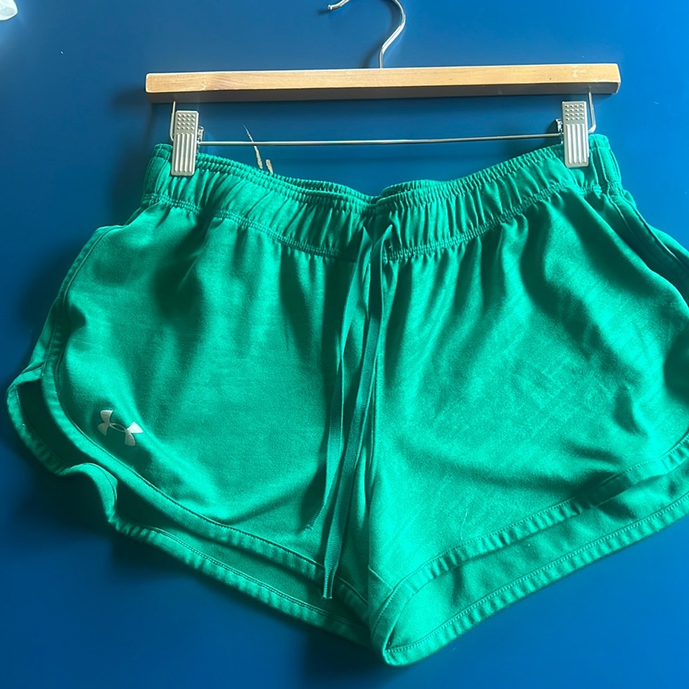 under armour tie shorts